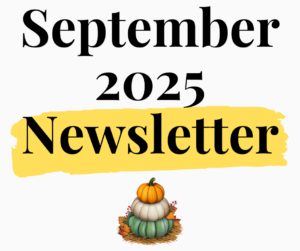 September 2025 newsletter