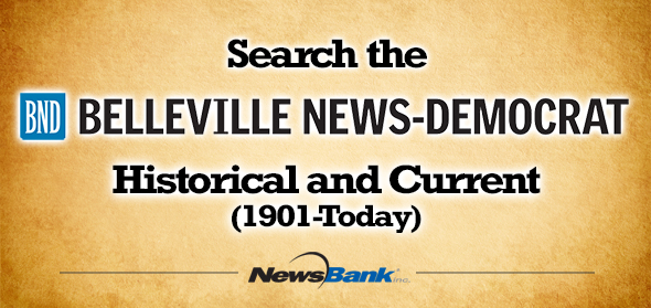 Belleville News-Democrat Historical and Current (1901-Today) graphic